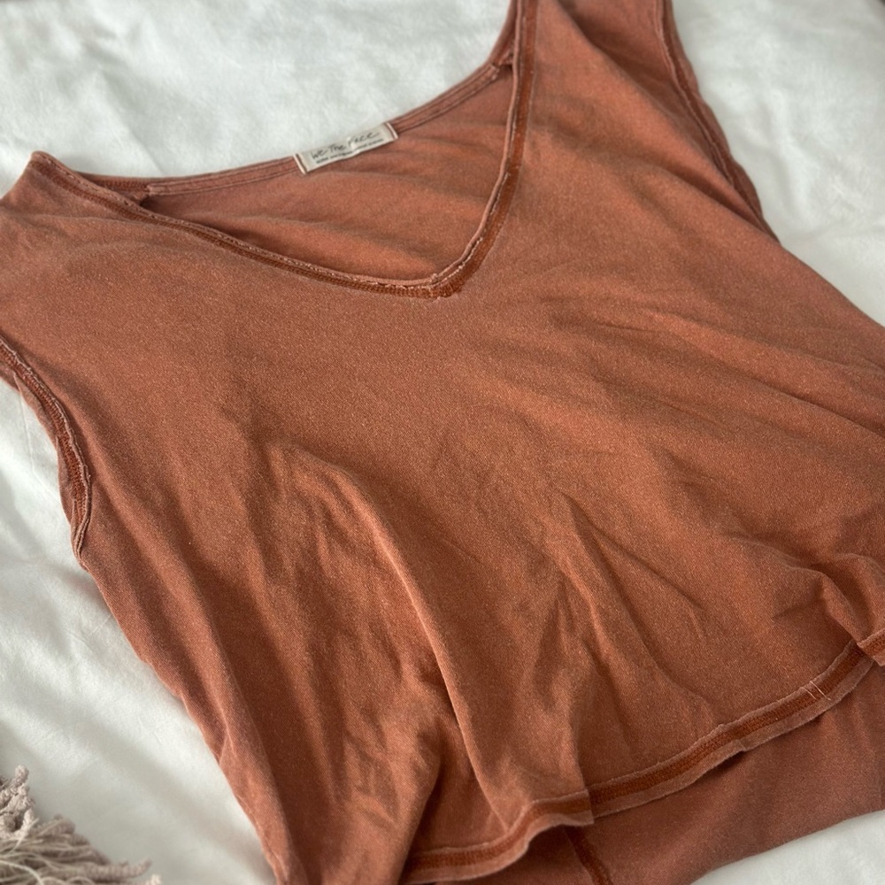 We The Free Terracotta Tank Top